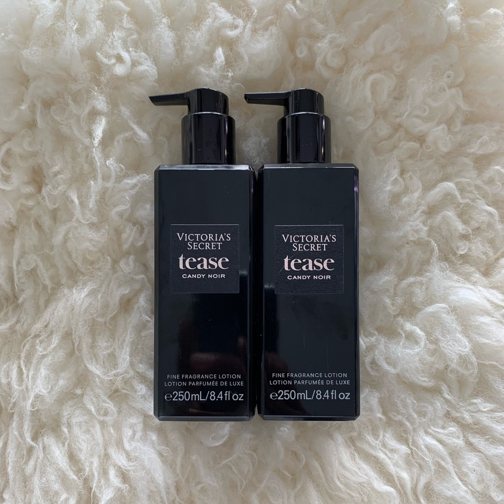 New V.S. Tease Candy Noir Fine Fragrance Lotions